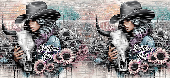 16oz Sunflower Girl-SU-96